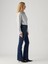 725 Hıgh Rıse Bootcut Blue Wave Dark Kadın Jean Pantolon 3