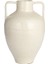 El Yapımı Soyut Yüz Terracotta Vazo 4