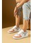 Bağcıklı Kaymaz Kırılmaz Taban Konforlu Kadın Sneakers 001-2100-MPUDRA 1
