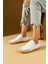 Dikiş Detaylı Rahat Taban Bağcıklı Kadın Sneakers 001-1007-24z 3