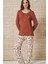 Kadın Uzun Kollu Pijama Takımı 1723 1