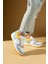 Bağcıklı Kaymaz Kırılmaz Taban Konforlu Kadın Sneakers 001-2100-MSARI 2
