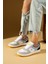 Bağcıklı Kaymaz Kırılmaz Taban Konforlu Kadın Sneakers 001-2100-MLILA 1