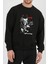 Ac Dc Metal Müzik Baskılı Siyah Kadın Erkek Pamuklu Sweatshirt Cu71 2