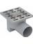 10X10X50 Yer Süzgeci Yandan Üstü Krom ( STEEL18 ) (FEHA-IKS-250-18) 1