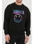Nirvana Müzik Baskılı Siyah Unisex Kadın Erkek Pamuklu Sweatshirt CU79 1