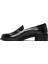 Kadın Siyah Klasik Deri Loafer 24WFD141122 2