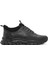 Erkek Siyah Bağcıklı Deri Sneaker 24WFD650618 1