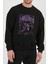 Black Sabbath Müzik Baskılı Siyah Kadın Erkek Pamuklu Sweatshirt Cu77 2
