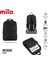 Mila W300 15,6 Su Geçirmez Kumaş Laptop Sırt Çanta + Kablosuz Mouse 5