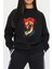 Bisiklet Dağcı Baskılı Siyah Kadın Erkek Pamuklu Sweatshirt Cu101 2