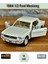 1964 1/2 Ford Mustang Çek Bırak Die - Cast Kapıları Açılabilen Metal Model Araba - Krem 11.5 cm 1