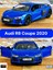 Audi R8 Coupe 2020 Çek Bırak Die - Cast Kapıları Açılabilen Metal Model Araba - Mavi 11.5 cm 1