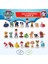 Paw Patrol Damgalı Mühürlü 5 Li Figür Seti ( Marshall - Chase - Rubble - Skye - Zuma ) 4 - 7 cm 5