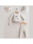 0-3 Ay Unısex Hastane Çıkışı Gri Bear And Fısh 5li Set #5326T-GRİ 1