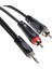 3,5 mm St 2 Rca Erkek 5 mt Kablo Rx K-12905 3