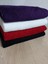 4 Adet Saç Boyası Tutmayan Siyah Kırmızı Beyaz Mor Mikrofiber El Yüz Kuaför Spor Havlusu 3