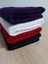 4 Adet Saç Boyası Tutmayan Siyah Kırmızı Beyaz Mor Mikrofiber El Yüz Kuaför Spor Havlusu 5