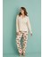 Kadın Gömlek Yaka Termal Pijama Takımı 14300/2 - 1 Adet 4