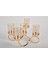 Seta Regina Mumluk Dalgalı Kare 5li Gold 27x40x28 cm 1