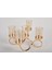 Seta Regina Mumluk Dalgalı Kare 5li Gold 27x40x28 cm 2