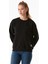 Basic Bisiklet Yaka Sweatshirt 1