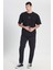 Slim Fit Dar Kesim Normal Bel Haki Esnek Jogger Pantolon 2