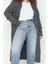 Kadın Büyük Beden Moda Şık Uzun V Yaka Uzun Kol Düz Oversize Triko Hırka 2