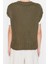 Kadın Moda Şık Crop V Yaka Kolsuz Düz Crop Yumuşak Dokulu Triko Süveter 5