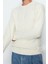 Erkek Regular Bisiklet Yaka Uzun Kol Saç Örgü Unisex Oversize Fit Geniş Kalıp Yumuşak Triko Kazak 3