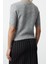 Kadın Moda Şık Crop Bisiklet Yaka Regular Crop Pamuklu Yünlü Triko Hırka 5