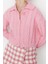 Kadın Moda Şık Crop Polo Yaka Regular Crop Polo Yaka Triko Hırka 2