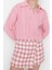 Kadın Moda Şık Crop Polo Yaka Regular Crop Polo Yaka Triko Hırka 4