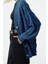 Kadın Moda Şık Regular V Yaka Oversize Geniş Kalıp Triko Hırka 3