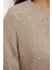 Kadın Moda Şık Crop Bisiklet Yaka Regular Crop Astarlı Payet Detaylı Ceket Görünümlü Triko Hırka 5