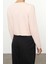 Kadın Moda Şık Crop Bisiklet Yaka Regular Crop Kurdele Fiyonk Detaylı Triko Hırka 5