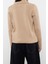 Kadın Modern Tarz Slim Polo Yaka Triko Hırka 4
