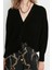 Kadın Modern Tarz Oversize V Yaka Regular Triko Hırka 3