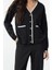 Kadın Modern Tarz Oversize V Yaka Triko Hırka 1