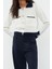 Kadın Modern Tarz Oversize Polo Yaka Triko Hırka 1