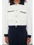 Kadın Modern Tarz Oversize Polo Yaka Triko Hırka 3
