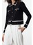 Kadın Modern Tarz Regular Polo Yaka Regular Triko Hırka 1