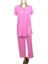 Pierre Cardin Pierre CARDINE-7264-BAYAN Lousa 3'lü Pijama Seti-Pembe 4