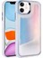 Apple iPhone 12 Uyumlu Kılıf Airbagli Renkli Arka Yüzey Boncuk Tasarımlı Zore Kumul Kapak, Şeffaf 1