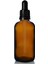 Amber Dropper Siyah Damlalık Kapaklı Cam Şişe 100 ml x 10 Adet 1