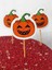 Beyhan Bayhan 30 Adet Dekoratif Karton Bal Kabağı Pasta Kürdanı Turuncu - Hallowen Cadılar Bayramı Kürdanı 3