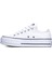 Chuck Taylor All Star Canvas Platform Kadın Beyaz Günlük Stil Ayakkabı 560251C 4