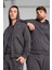 Better Essentıals Full-Zi Grı Erkek Sweatshirt 1