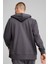 Better Essentıals Full-Zi Grı Erkek Sweatshirt 3