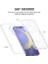 Samsung Galaxy S24 Kılıf 360 Şeffaf Ön Arka Korumalı Şeffaf Silikon 2